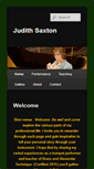 Mobile Screenshot of judithsaxton.com